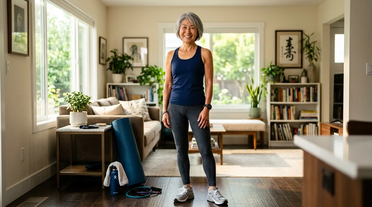 3ヶ月間の筋トレの変化を示すビフォーアフターイメージ