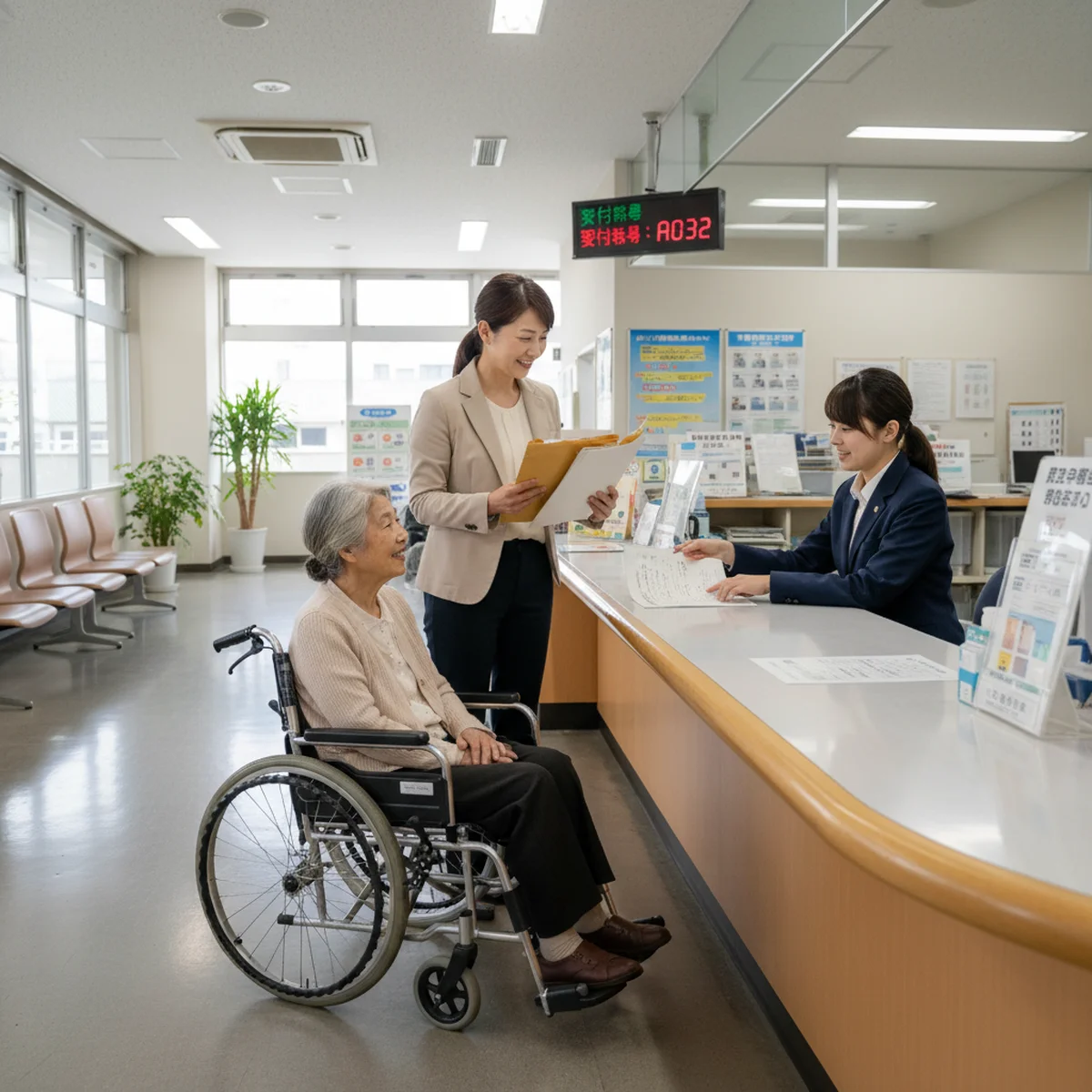 おだやかに寄り添うシニアと若い世代